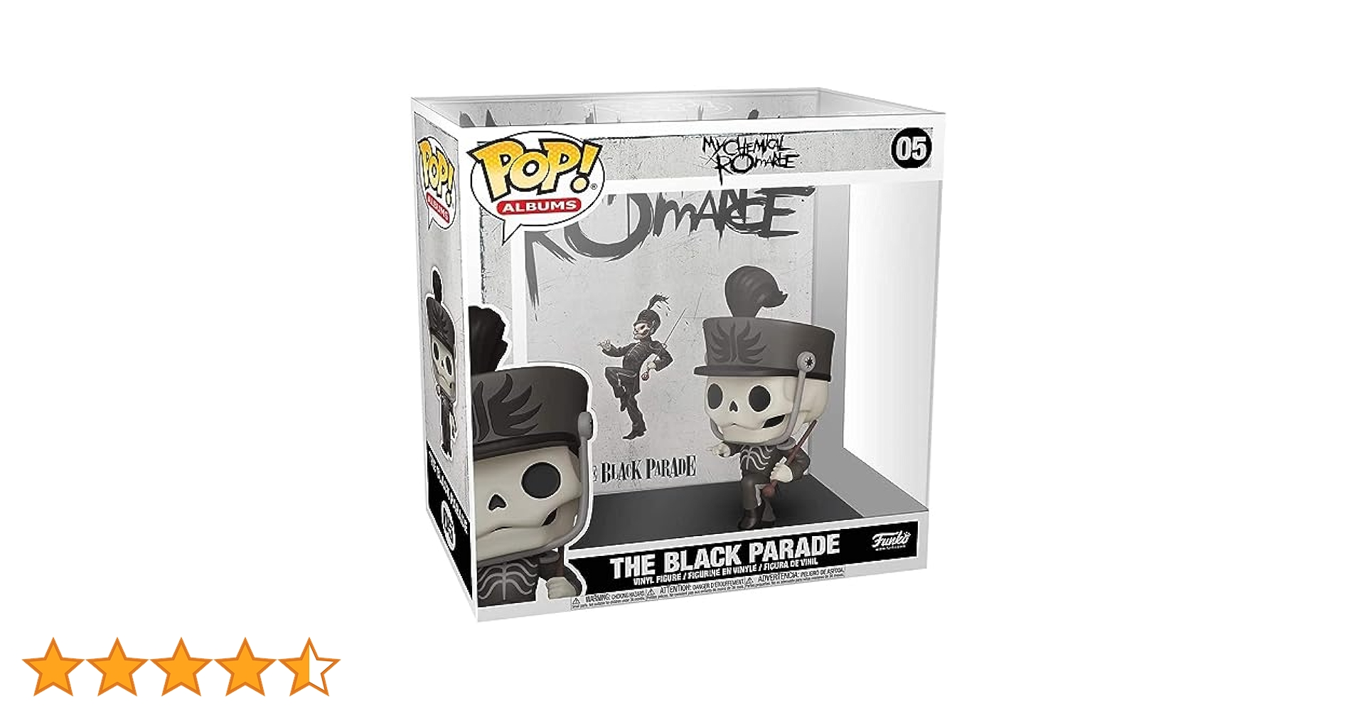 FUNKO POP!   マイケミカルロマンス　ブラックパレード　アートワーク Amazon.com: Funko Pop! Albums: My Chemical Romance - The